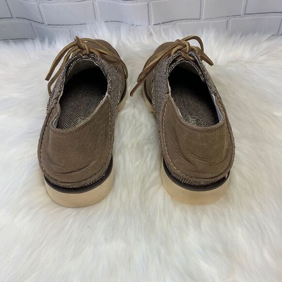 Sperry Lace Up Oxford Style Boat Shoes Size 8 - Picture 4 of 6